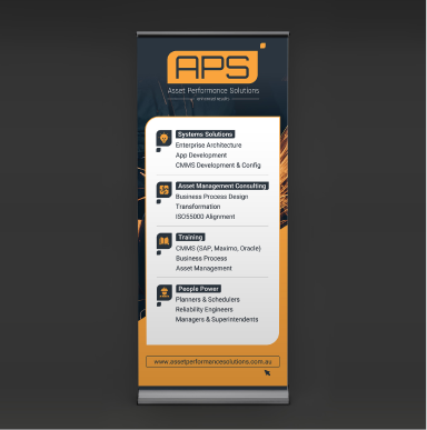 Retractable banner design