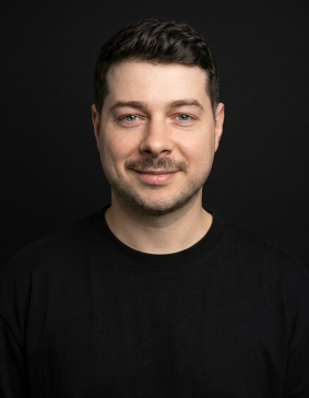 Roman Korkin, trade show booth graphic designer